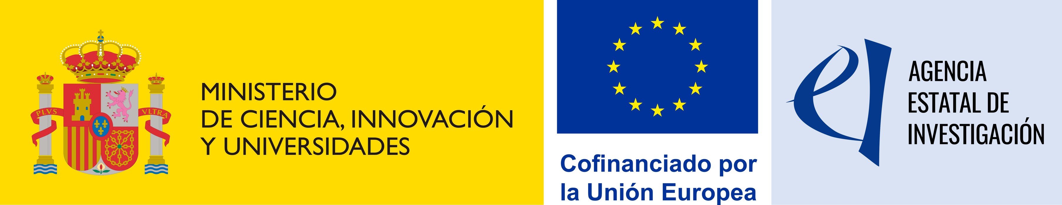 Ministerio de Ciencia, Innovación y Universidades — Cofinanciado por la Unión Europea — Agencia Estatal de Investigación